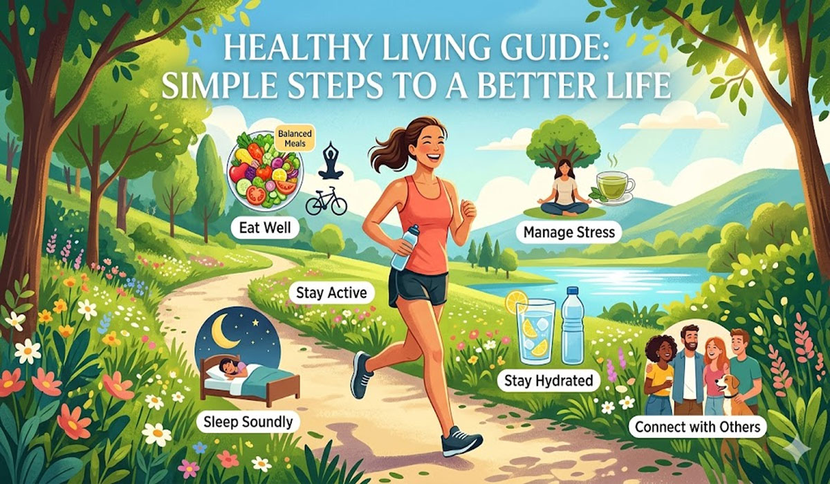 Healthy Living Guide: Simple Steps To A Better Life Healthy Living Guide: Simple Steps To A Better Life